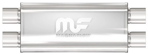 MagnaFlow 12469 - 3" Dual/Dual Universal Muffler
