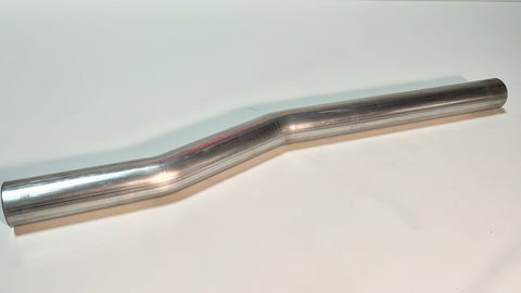 Double Offset Connector Pipe - 2.50" Aluminized - 36"