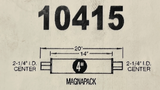 MagnaFlow 10415 - 2.25" Universal Magnapak