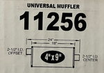 MagnaFlow 11256 - 2.5" Center/Offset Universal Muffler