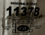 MagnaFlow 11378 - Dual 2.25" Universal Muffler
