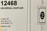 MagnaFlow 12468 - 2.5" Dual/Dual Universal Muffler