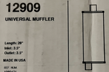 MagnaFlow 12909 - 3.5" Center/Offset Universal Muffler